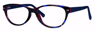 burgundy/blue