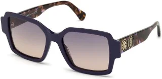 81W Shiny Blue, Shiny Violet Havana