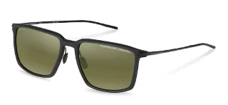 Black W Green Mirror (A427)