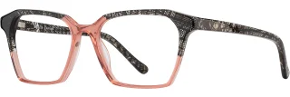 C03 Coral/Black Plaid