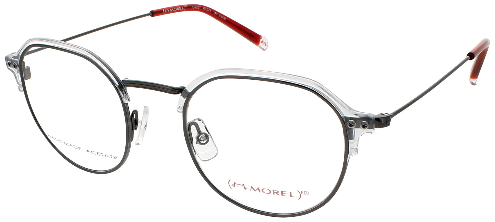 Morel Red Eyeglasses 90015C