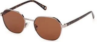 08E Shiny Gunmetal /Brown