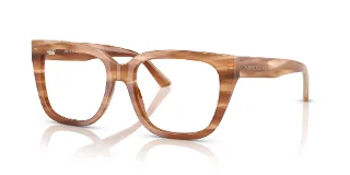 5055 Striped Havana Glitter Brown