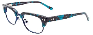 050 Blue Marbled & Navy