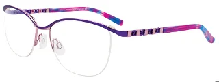080 Satin Purple & Shiny Light Purple