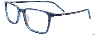 050 Transparent Blue & Dark Grey