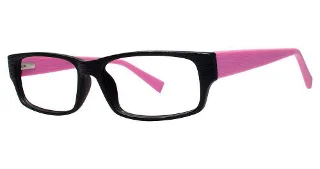 black/pink
