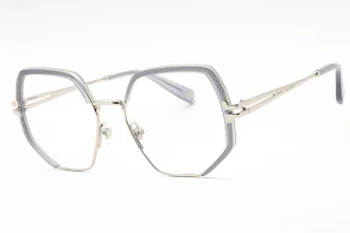 0GME 00 Palladium Silver/Purple/Clear Demo Lens