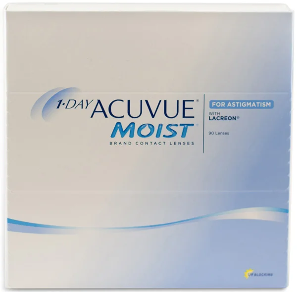 1 Day Acuvue Moist For Astigmatism (90 Pack)