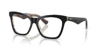 4121 Top Black On Vintage Check