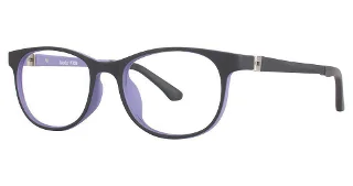 black matte/purple