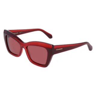 613 Transparent Red/Dark Red