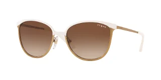 513113 Matte White/Brushed Gold