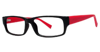 black/red