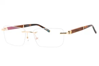 C01 Shiny Gold/Tortoise / Clear Lens