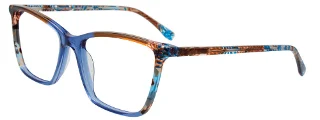 050 Blue & Brown