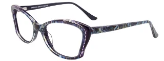 050 Dark Blue & Purple & Marbled Pearl Blue