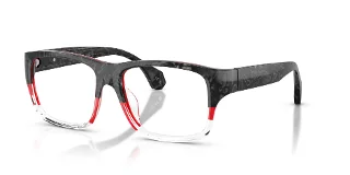 1272 Noir Nacree/Transparent Red