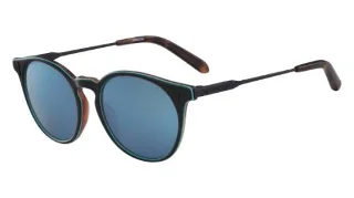 315 Green Boulder Tortoise With Blue Ion  Lens