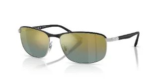 9144J0 Black On Silver