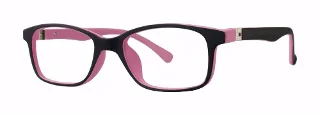 black/pink