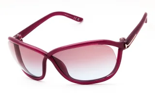 83Z Shiny Violet, "T" Logo / Gradient Violet Lenses