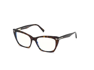 052 Shiny Classic Dark Havana/Blue Block Lenses
