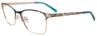 050 Teal & Gold