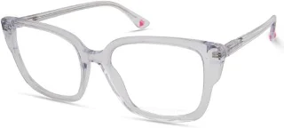026 Transparent Clear W/Heart Temple