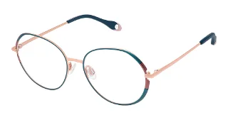 M204-F-3782 Teal Lilac Rose Gold