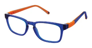 2-Ni-150 Cobalt Orange W/Blue Strap