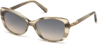 57B  Shiny Beige/Gradient Smoke