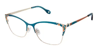 S204-F-3728 Turquoise Tangerine