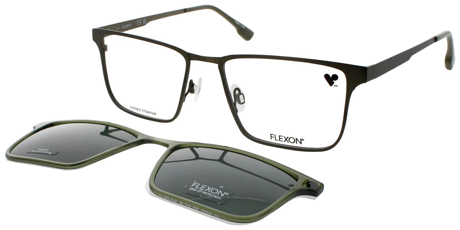 Flexon Eyeglasses FLX1006MAG-SET