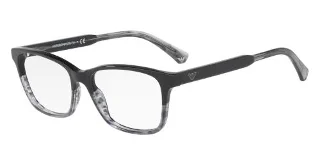 5566 Black/Transparent Striped Grey