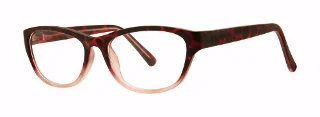 burgundy tortoise matte fade