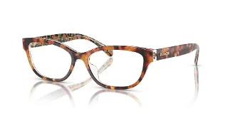 5857 Amber Tortoise/Orange Floral