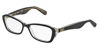 2737 Black Glitter Gold