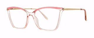 pink crystal/gold