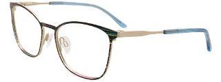 050 Blue & Multicolor Stripes