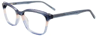 050 Crystal Dark Blue & Salmon & Light Blue