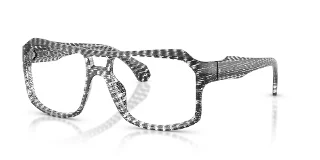 0495 New Damier Black Transparent