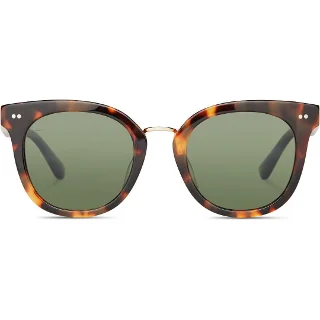 BLONDE TORTOISE/BOTTLE GREEN POLAR
