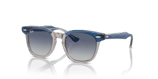 71554L Top Dark Blue & Brown & Light Grey