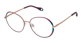 M207-F-3782 Eggplant Teal Copper