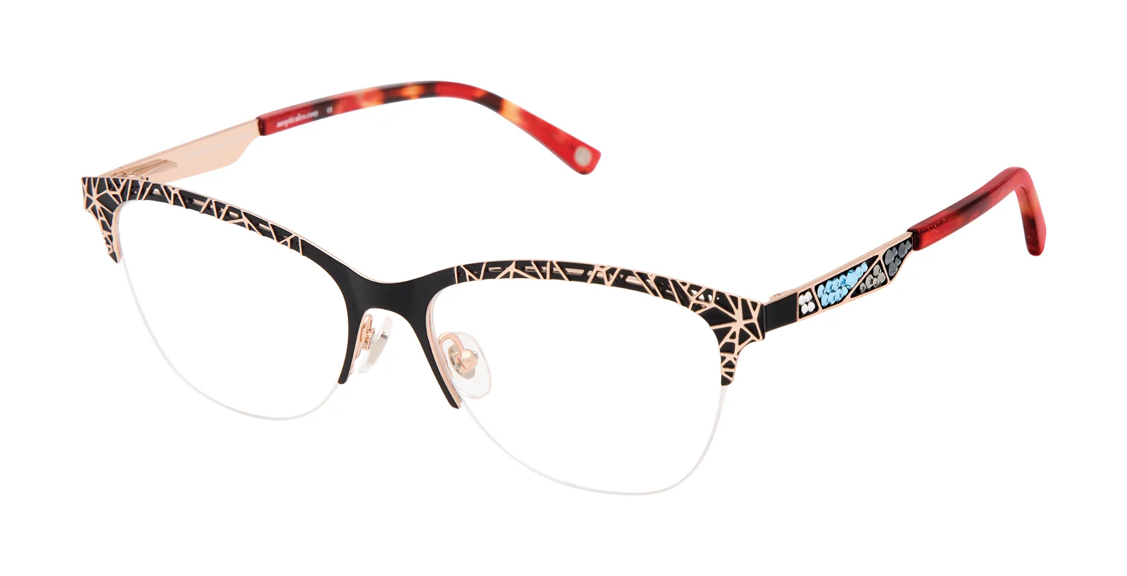 Jimmy Crystal New York Eyeglasses ANDROS