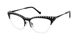 Betsey Johnson Eyeglasses STRIPE HYPE