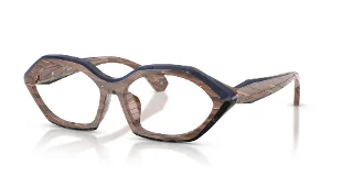 0002 Opal Blue/Bronze Rhomb/Noir Nacr