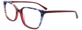 030 Brugundy & Multicolor