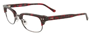 030 Crystal Red & Dark Grey